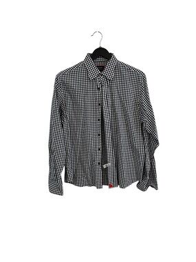 UNTUCKit Black & White Gingham Button-Down Shirt
